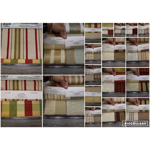 Michaels Textiles Ensembles Wovens Jacquard Plaid Stripes Timeless Fabric Craft - Picture 6 of 6